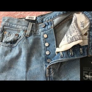 501 Levi’s Premium High Rise, Straight Leg Women’s